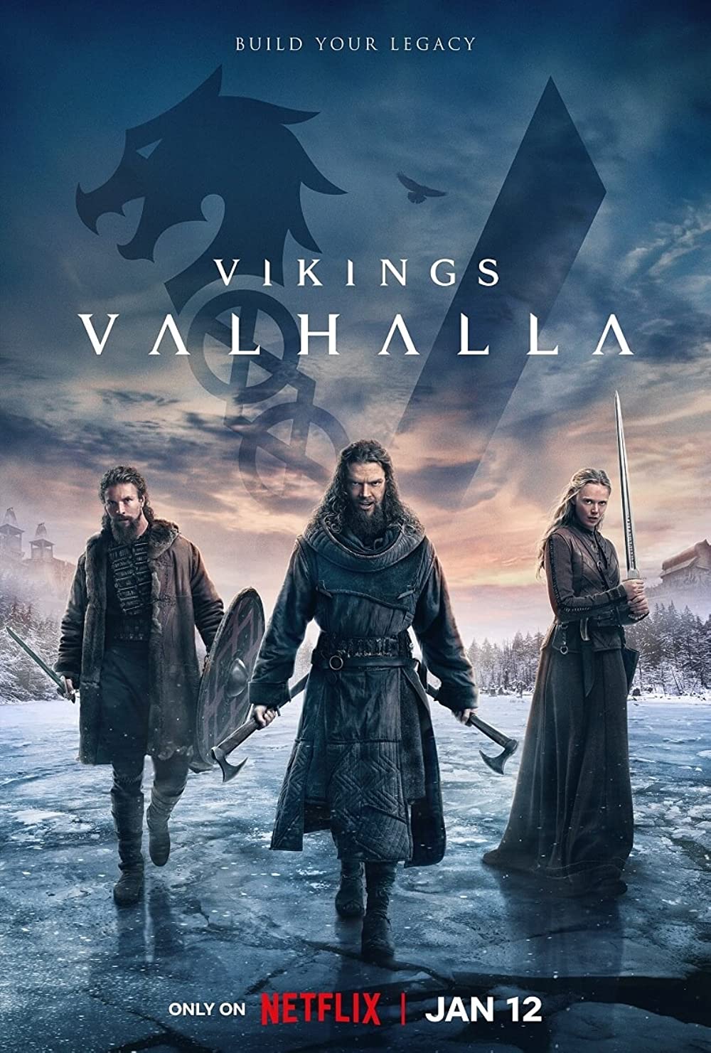 Download Vikings Valhalla 2023 S02 Complete NF Series Hindi Dual Audio 480p HDRip MSub 1.4GB