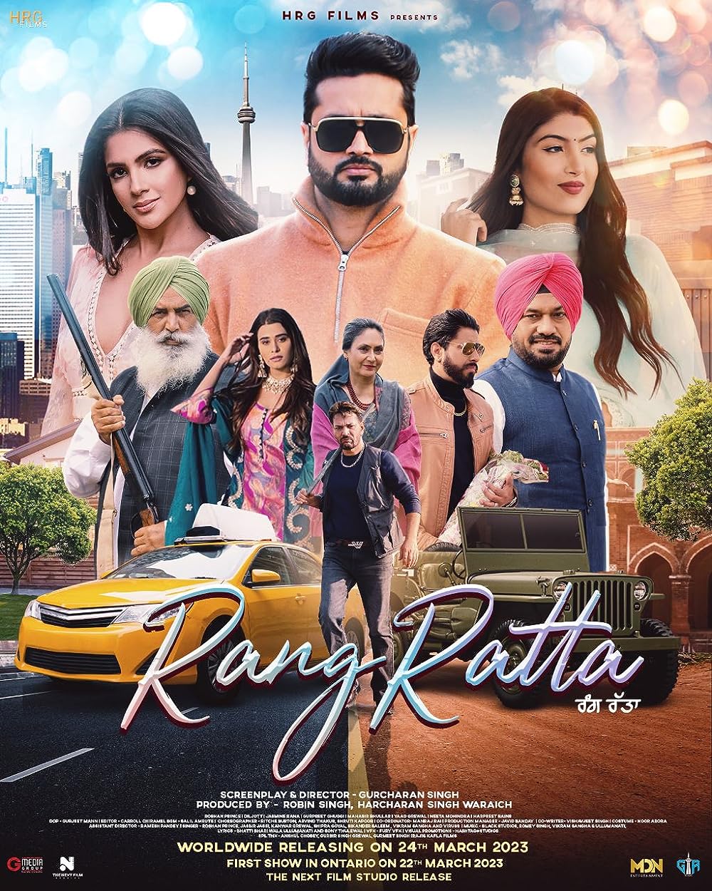 Rang Ratta 2023 Punjabi 480p 720p & 1080p [Punjabi] HDRip ESub | Full Movie