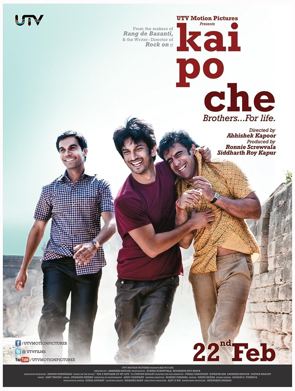 Kai Po Che 2013 Hindi 480p 720p & 1080p [Hindi] BluRay | Full Movie