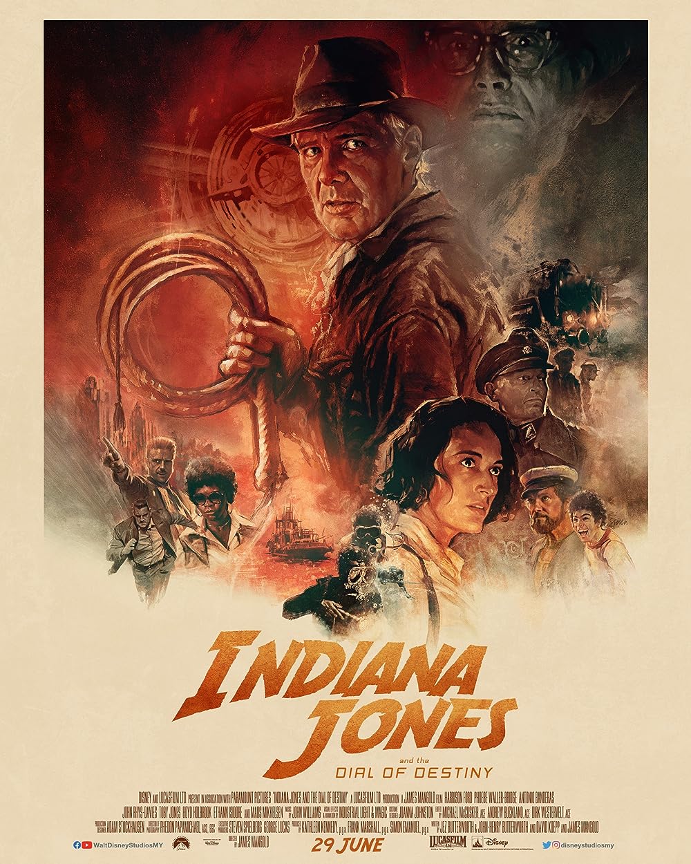 Indiana Jones and the Dial of Destiny 2023 English 480p 720p & 1080p [English] HDRip ESub | Full Movie