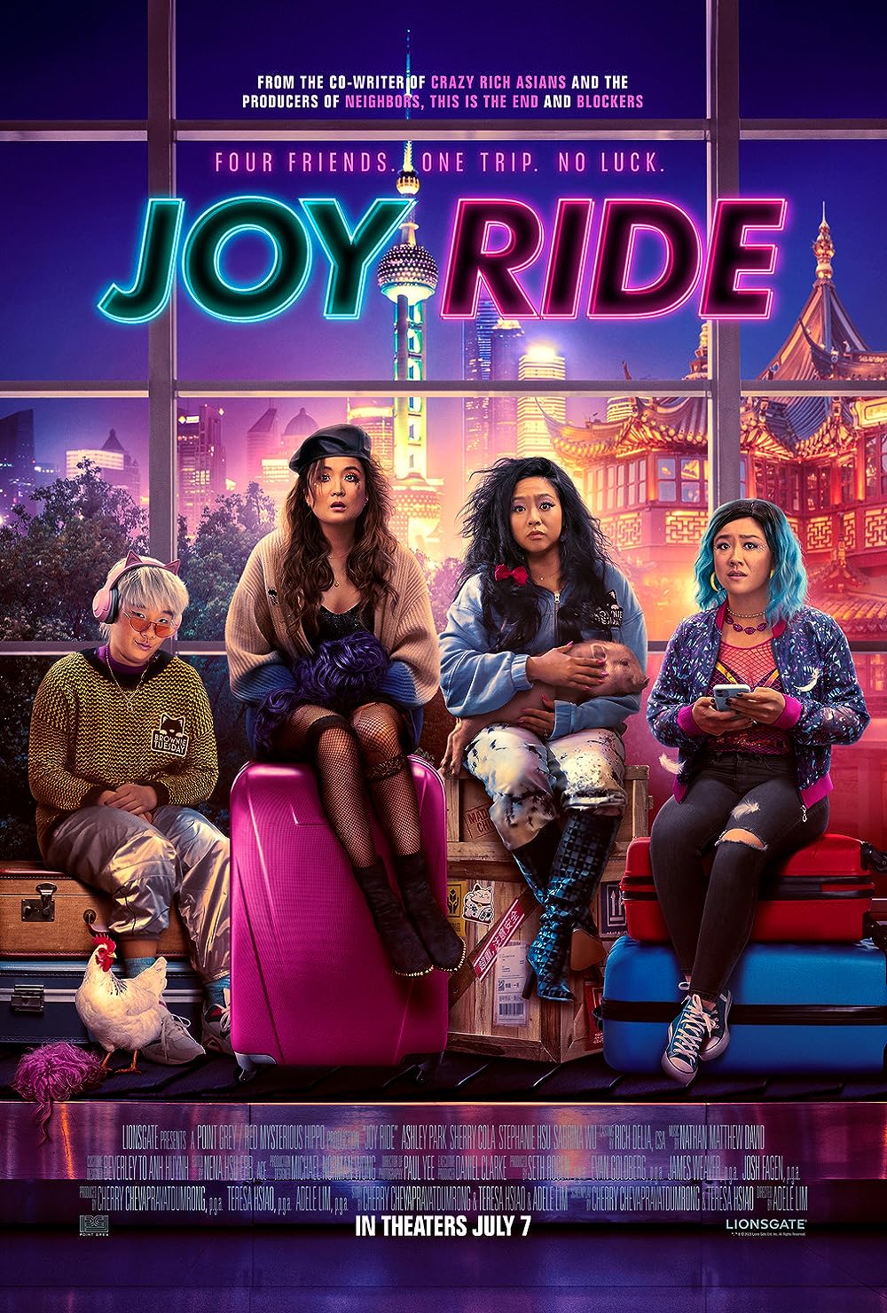 Joy Ride 2023 English 480p 720p & 1080p [English ] HDRip | Full Movie