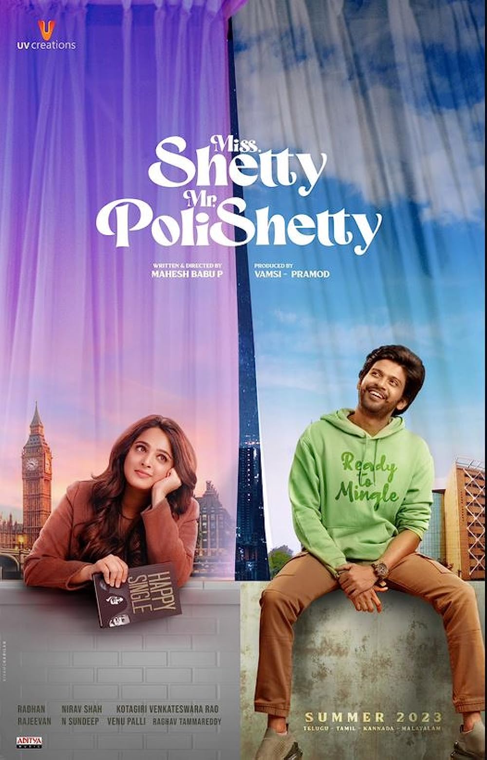 Miss Shetty Mr Polishetty (2023) Hindi Dual Audio Movie 480p 720p & 1080p [Hindi ORG – English] WEB-DL | Full Movie